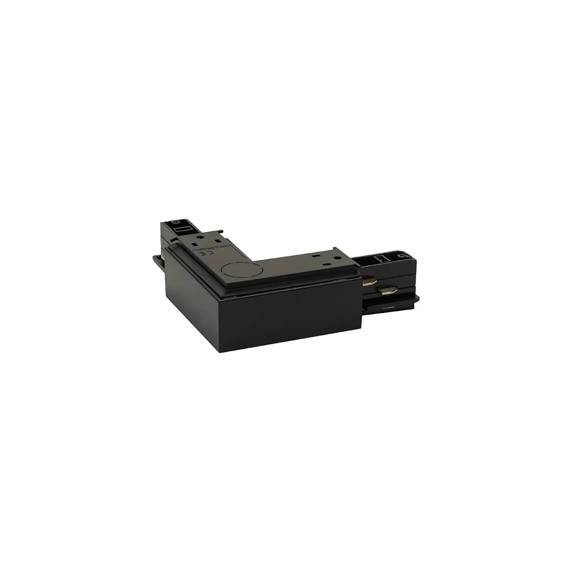 L Coupler With Feeding Option 3 Circuit Surface Mounted Track 555 1 1209 2  Eutrac 3 Circuit Surface-Black